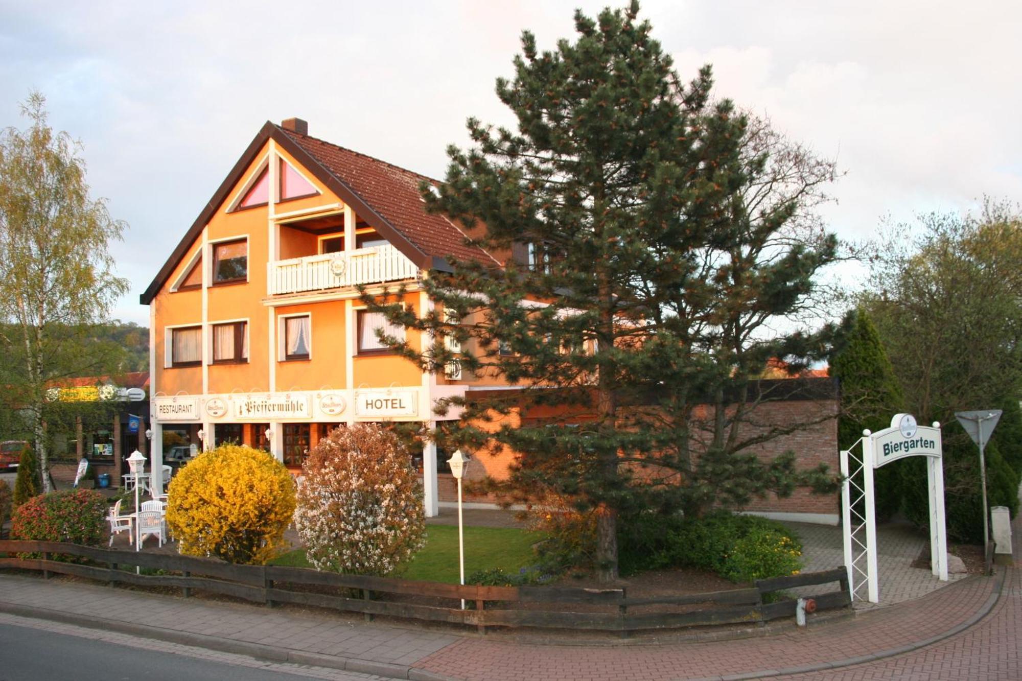 Hotel-Garni Pfeffermuehle Emmerthal Bagian luar foto